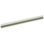 TE Connectivity AMPMODU MOD II Series Straight Through Hole Pin Header, 100 Contact(s), 2.54mm Pitch, 2 Row(s),