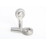 NMB 7/16-20 Male Stainless Steel Rod End, 9.52mm Bore, UNF Thread Standard