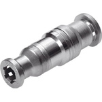 Festo CRQS Pneumatic Straight Tube-to-Tube Adapter, Push In 8 mm to Push In 6mm