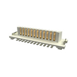 Amphenol Communications Solutions Conan Lite Series Straight, Vertical PCB Header, 25 Contact(s), 1.0mm Pitch, Shrouded