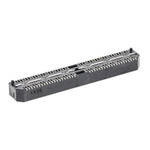 Samtec QTE Series Straight Surface Mount PCB Header, 80 Contact(s), 0.8mm Pitch, 2 Row(s), Shrouded