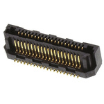 Samtec LSS Series Straight Surface Mount PCB Header, 40 Contact(s), 0.635mm Pitch, 2 Row(s), Shrouded