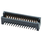 Samtec TFM Series Straight Surface Mount PCB Header, 20 Contact(s), 1.27mm Pitch, 2 Row(s), Shrouded