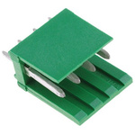 TE Connectivity AMPMODU MOD I Series Straight Through Hole PCB Header, 4 Contact(s), 3.96mm Pitch, 1 Row(s), Shrouded