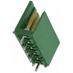 TE Connectivity AMPMODU MOD I Series Straight Through Hole PCB Header, 6 Contact(s), 3.96mm Pitch, 1 Row(s), Shrouded