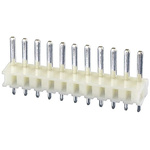 JST NH Series Straight Through Hole Pin Header, 11 Contact(s), 2.5mm Pitch, 1 Row(s), Unshrouded
