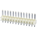 JST NH Series Straight Through Hole Pin Header, 13 Contact(s), 2.5mm Pitch, 1 Row(s), Unshrouded