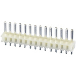 JST NH Series Straight Through Hole Pin Header, 14 Contact(s), 2.5mm Pitch, 1 Row(s), Unshrouded