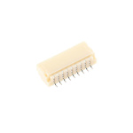 JST SH Series Right Angle Surface Mount PCB Header, 9 Contact(s), 1.0mm Pitch, 1 Row(s), Shrouded
