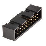 Hirose HIF3FC Series Straight Through Hole PCB Header, 20 Contact(s), 2.54mm Pitch, 2 Row(s), Shrouded