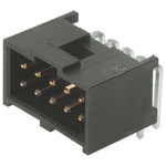 Molex C-Grid III Series Right Angle Through Hole PCB Header, 10 Contact(s), 2.54mm Pitch, 2 Row(s), Shrouded