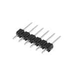 Molex C-Grid III Series Straight Through Hole Pin Header, 6 Contact(s), 2.54mm Pitch, 1 Row(s), Unshrouded