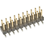 Amphenol ICC BergStik Series Straight Surface Mount Pin Header, 20 Contact(s), 2.54mm Pitch, 2 Row(s), Unshrouded