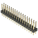 ASSMANN WSW AWL254 Series Straight Through Hole Pin Header, 72 Contact(s), 2.54mm Pitch, 2 Row(s), Unshrouded