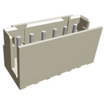 TE Connectivity AMP CT Series Straight Through Hole PCB Header, 6 Contact(s), 2.0mm Pitch, 1 Row(s), Shrouded