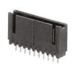 TE Connectivity AMPMODU MOD II Series Straight Through Hole PCB Header, 3 Contact(s), 2.54mm Pitch, 1 Row(s), Shrouded