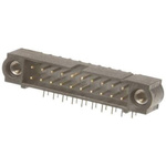 HARWIN Datamate J-Tek Series Right Angle Through Hole PCB Header, 10 Contact(s), 2.0mm Pitch, 2 Row(s), Shrouded