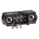 HARWIN Datamate J-Tek Series Right Angle Through Hole PCB Header, 6 Contact(s), 2.0mm Pitch, 2 Row(s), Shrouded