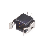 HARWIN Datamate L-Tek Series Straight Surface Mount PCB Header, 4 Contact(s), 2.0mm Pitch, 2 Row(s), Shrouded