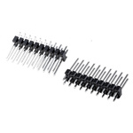 HARWIN M20 Series Straight Through Hole Pin Header, 20 Contact(s), 2.54mm Pitch, 2 Row(s), Unshrouded
