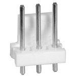 TE Connectivity MTA-156 Series Straight Through Hole Pin Header, 3 Contact(s), 3.96mm Pitch, 1 Row(s), Unshrouded