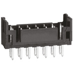 Hirose DF11 Series Straight Through Hole PCB Header, 14 Contact(s), 2.0mm Pitch, 2 Row(s), Shrouded