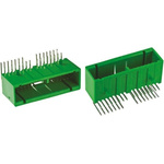 JAE IL-AG5 Series Right Angle Through Hole PCB Header, 22 Contact(s), 2.5mm Pitch, 2 Row(s), Shrouded