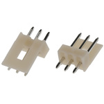 TE Connectivity EI Series Straight Through Hole PCB Header, 3 Contact(s), 2.5mm Pitch, 1 Row(s), Shrouded