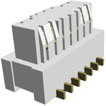 TE Connectivity Free Height Series Straight Surface Mount PCB Header, 40 Contact(s), 0.8mm Pitch, 2 Row(s), Shrouded