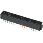 HARWIN Datamate L-Tek Series Straight Through Hole PCB Header, 4 Contact(s), 2.0mm Pitch, 2 Row(s), Shrouded