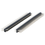 Wurth Elektronik WR-PHD Series Straight Through Hole Pin Header, 64 Contact(s), 2.54mm Pitch, 2 Row(s), Unshrouded