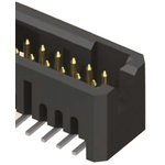 Samtec TFM Series Straight Surface Mount PCB Header, 20 Contact(s), 1.27mm Pitch, 2 Row(s), Shrouded