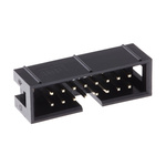 Wurth Elektronik WR-BHD Series Straight Through Hole PCB Header, 16 Contact(s), 2.54mm Pitch, 2 Row(s), Shrouded