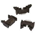 Wurth Elektronik WR-BHD Series Right Angle Through Hole PCB Header, 10 Contact(s), 2.54mm Pitch, 2 Row(s), Shrouded