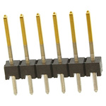 TE Connectivity AMPMODU MOD II Series Straight Through Hole Pin Header, 40 Contact(s), 2.54mm Pitch, 1 Row(s),