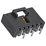 Molex SL Series Straight Surface Mount PCB Header, 3 Contact(s), 2.54mm Pitch, 1 Row(s), Shrouded