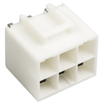 JST VL Series Straight Through Hole PCB Header, 8 Contact(s), 6.2mm Pitch, 2 Row(s), Shrouded