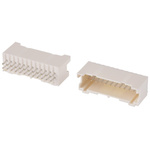 JST PAD Series Straight Through Hole PCB Header, 24 Contact(s), 2.0mm Pitch, 2 Row(s), Shrouded