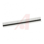 3M 929 Series Right Angle Through Hole Pin Header, 36 Contact(s), 2.54mm Pitch, 1 Row(s), Unshrouded