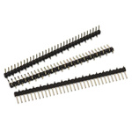 Wurth Elektronik WR-PHD Series Straight Surface Mount Pin Header, 32 Contact(s), 2.54mm Pitch, 1 Row(s), Unshrouded