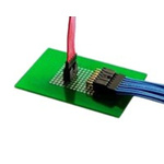 Amphenol ICC Dubox Series Right Angle Through Hole PCB Header, 4 Contact(s), 2.54mm Pitch, 1 Row(s), Shrouded