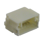 JST NSH Series Right Angle Surface Mount PCB Header, 6 Contact(s), 1.0mm Pitch, 1 Row(s), Shrouded