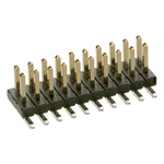 HARWIN Archer M50 Series Right Angle Surface Mount Pin Header, 20 Contact(s), 1.27mm Pitch, 2 Row(s), Unshrouded