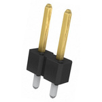 Amphenol Communications Solutions BergStik Series Straight Through Hole Pin Header, 2 Contact(s), 2.54mm Pitch, 1