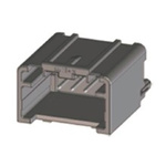 Molex Mini50 Series Straight Through Hole PCB Header, 4 Contact(s), 2.0mm Pitch, 1 Row(s), Shrouded