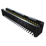 Samtec TFML Series Right Angle Through Hole PCB Header, 30 Contact(s), 1.27mm Pitch, 2 Row(s), Shrouded