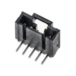 Molex SL Series Right Angle Through Hole PCB Header, 5 Contact(s), 2.54mm Pitch, 1 Row(s), Shrouded