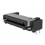 Samtec LSHM Series Right Angle Surface Mount PCB Header, 40 Contact(s), 0.5mm Pitch, 1 Row(s), Shrouded
