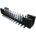 Samtec TSH Series Horizontal Surface Mount PCB Header, 10 Contact(s), 2.0mm Pitch, 2 Row(s), Shrouded