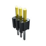 Samtec TMS Series Straight Through Hole Pin Header, 2 Contact(s), 1.27mm Pitch, 2 Row(s), Unshrouded